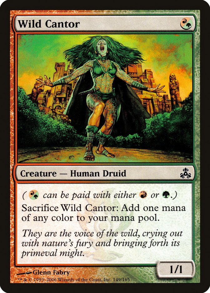 Wild Cantor [Guildpact] (GPT 149)