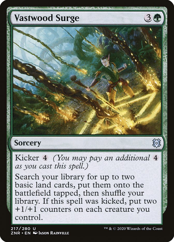 Vastwood Surge [Zendikar Rising] (ZNR 217)