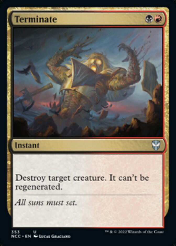 Terminate [Streets of New Capenna Commander] (NCC 353)