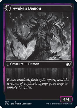 Ecstatic Awakener // Awoken Demon [Innistrad: Double Feature] (DBL 100)