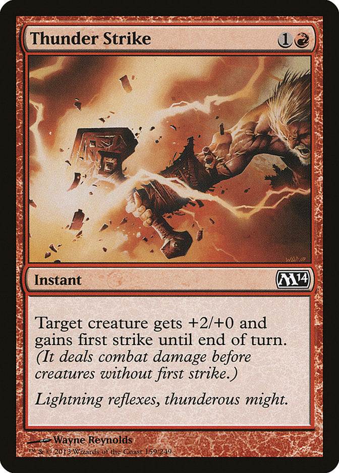 Thunder Strike [Magic 2014] (M14 159)