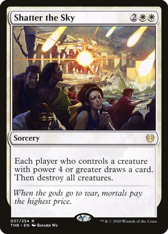 Shatter the Sky (Promo Pack) [Theros Beyond Death Promos] (PTHB 37P)
