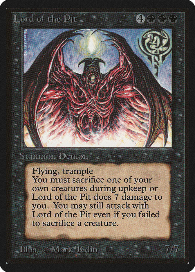 Lord of the Pit [Limited Edition Beta] (LEB 115)