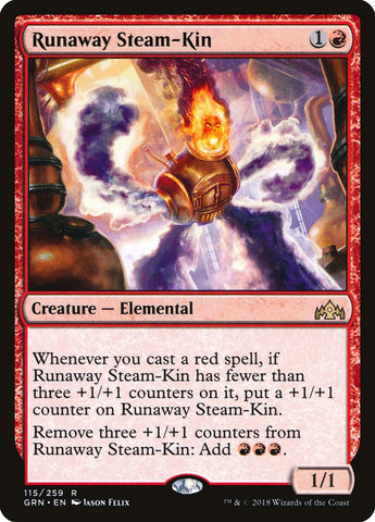 Runaway Steam-Kin [Guilds of Ravnica] (GRN 115)