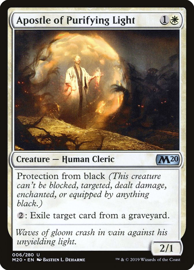 Apostle of Purifying Light [Core Set 2020] (M20 6)
