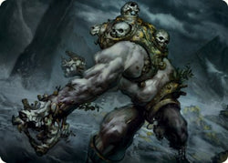 Skull Skaab Art Card [Innistrad: Crimson Vow Art Series] (AVOW 67)
