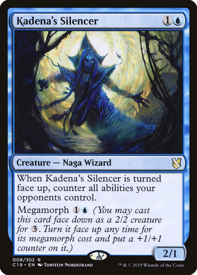 Kadena's Silencer [Commander 2019] (C19 8)