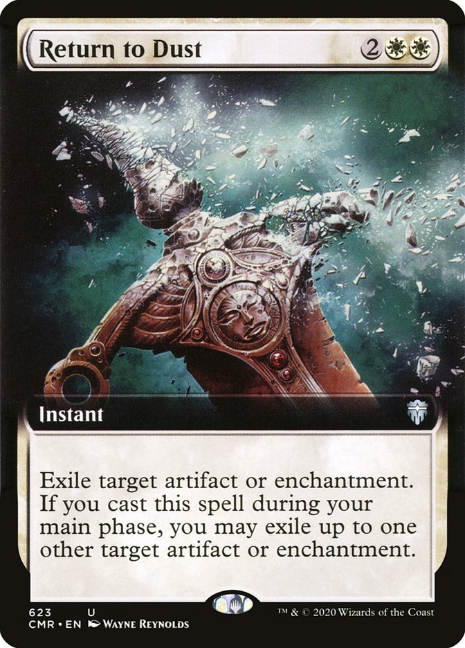 Return to Dust (Extended Art) [Commander Legends] (CMR 623)
