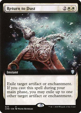 Return to Dust (Extended Art) [Commander Legends] (CMR 623)