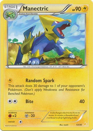Manectric (13/30) [XY: Trainer Kit - Pikachu Libre & Suicune]