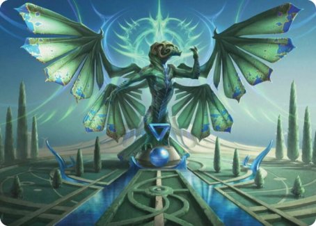 Tanazir Quandrix Art Card [Strixhaven: School of Mages Art Series] (ASTX 60)