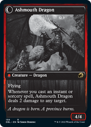 Smoldering Egg // Ashmouth Dragon [Innistrad: Double Feature] (DBL 159)