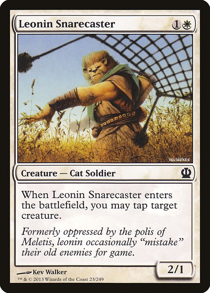 Leonin Snarecaster [Theros] (THS 23)