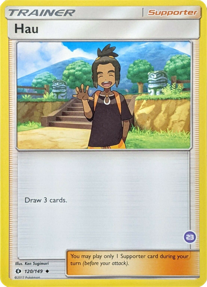 Hau (23) (Alolan Sandslash Half-Deck) [Sun & Moon: Trainer Kit - Alolan Sandslash & Alolan Ninetales]