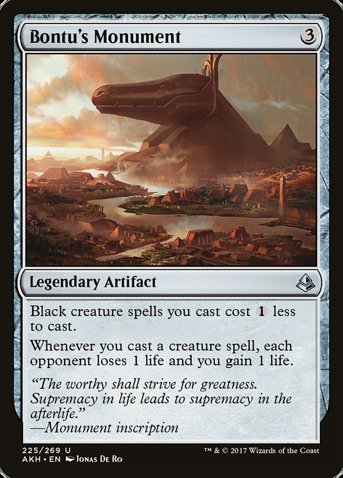Bontu's Monument [Amonkhet] (AKH 225)