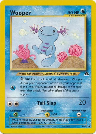 Wooper (71/75) [Neo Discovery]
