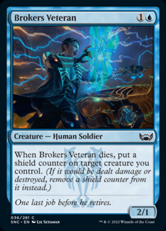 Brokers Veteran [Streets of New Capenna] (SNC 36)