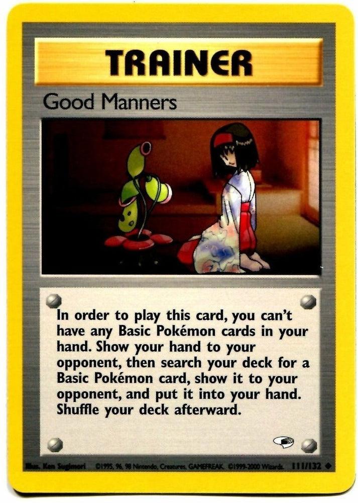 Good Manners (111/132) [Gym Heroes]