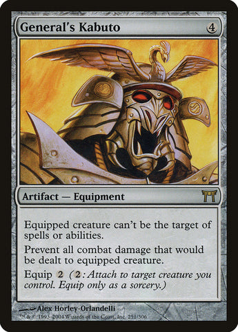 General's Kabuto [Champions of Kamigawa] (CHK 251)