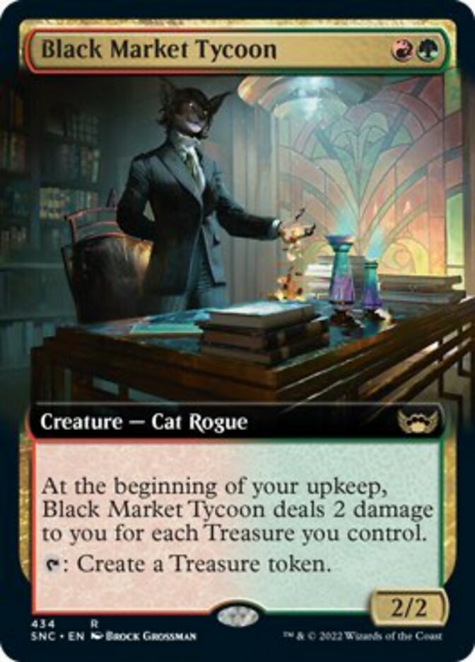 Black Market Tycoon (Extended Art) [Streets of New Capenna] (SNC 434)