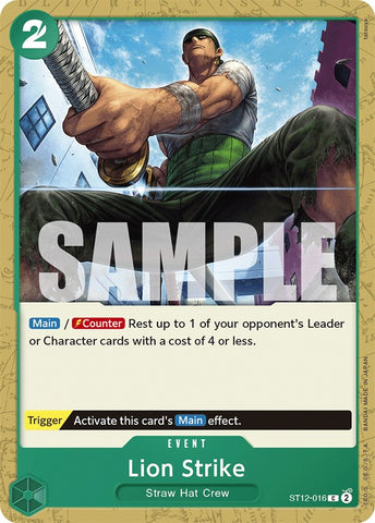 Lion Strike [Starter Deck Zoro and Sanji]