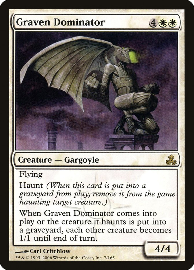 Graven Dominator [Guildpact] (GPT 7)