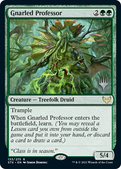 Gnarled Professor (Promo Pack) [Strixhaven: School of Mages Promos] (PSTX 133)