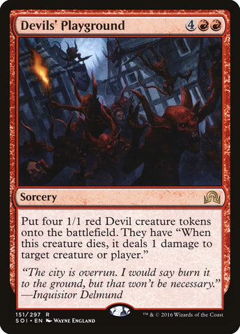 Devils' Playground [Shadows over Innistrad] (SOI 151)