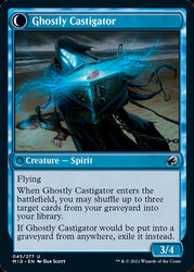 Covetous Castaway // Ghostly Castigator [Innistrad: Midnight Hunt] (MID 45)