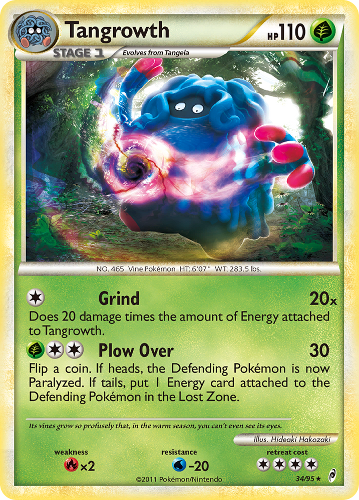 Tangrowth (34/95) [Call of Legends]