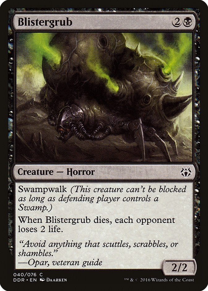 Blistergrub [Duel Decks: Nissa vs. Ob Nixilis] (DDR 40)