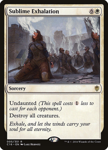 Sublime Exhalation [Commander 2016] (C16 5)