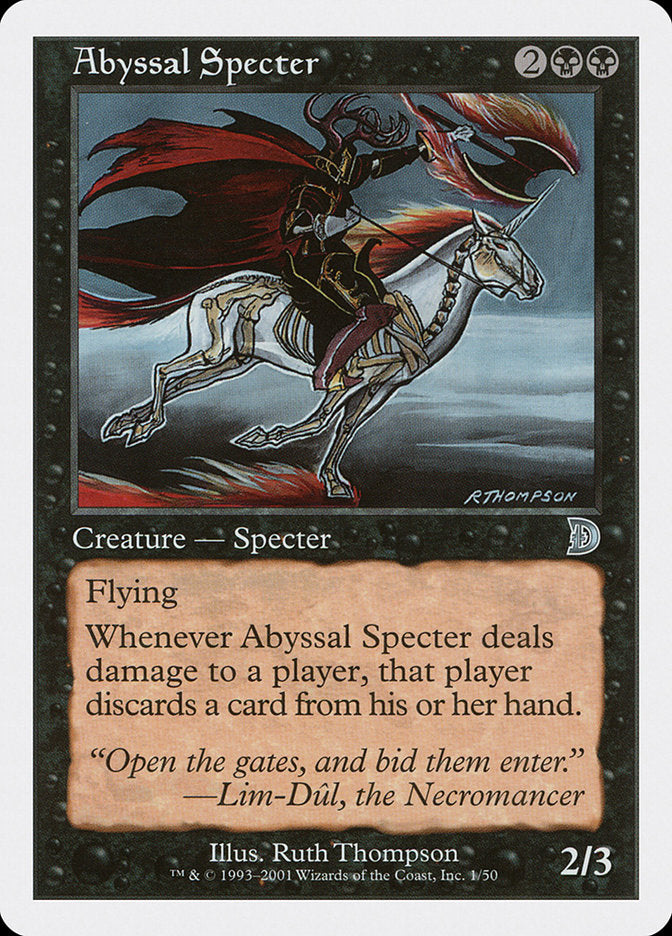 Abyssal Specter [Deckmasters] (DKM 1)