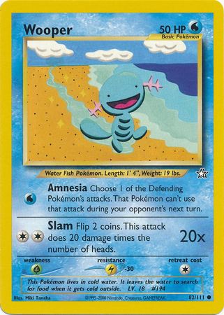 Wooper (82/111) [Neo Genesis]