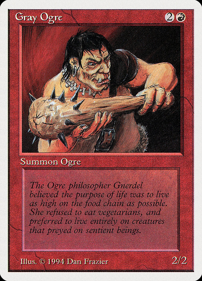Gray Ogre [Summer Magic / Edgar] (SUM 157)