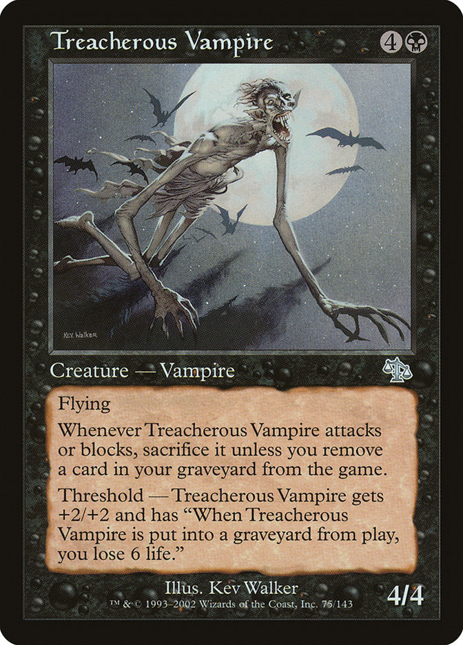 Treacherous Vampire [Judgment] (JUD 75)