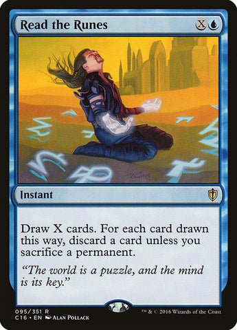 Read the Runes [Commander 2016] (C16 95)