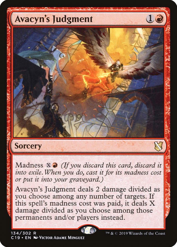 Avacyn's Judgment [Commander 2019] (C19 134)