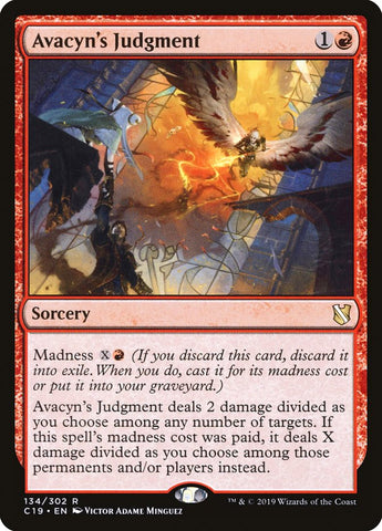 Avacyn's Judgment [Commander 2019] (C19 134)