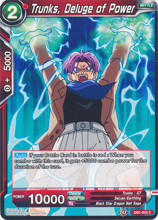 Trunks, Deluge of Power [DB1-003]