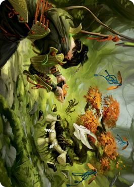 Commune with Spirits Art Card [Kamigawa: Neon Dynasty Art Series] (ANEO 40)