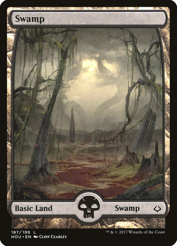 Swamp (#187) [Hour of Devastation] (HOU 187)
