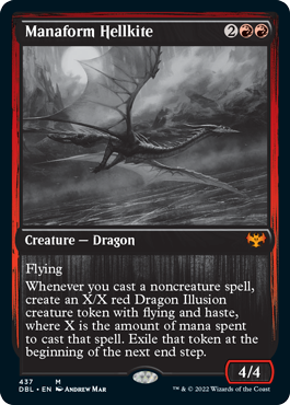 Manaform Hellkite [Innistrad: Double Feature] (DBL 437)