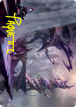 Prismari Campus Art Card (Gold-Stamped Signature) [Strixhaven: School of Mages Art Series] (ASTX 48)