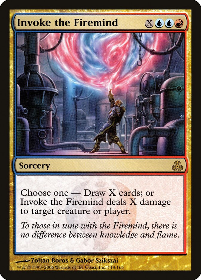 Invoke the Firemind [Guildpact] (GPT 118)