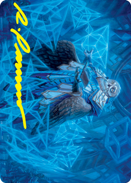 Imbraham, Dean of Theory Art Card (Gold-Stamped Signature) [Strixhaven: School of Mages Art Series] (ASTX 52)