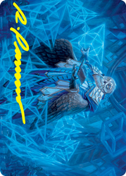 Imbraham, Dean of Theory Art Card (Gold-Stamped Signature) [Strixhaven: School of Mages Art Series] (ASTX 52)
