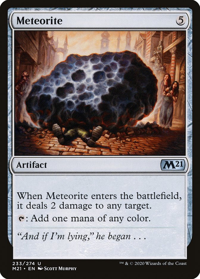 Meteorite [Core Set 2021] (M21 233)