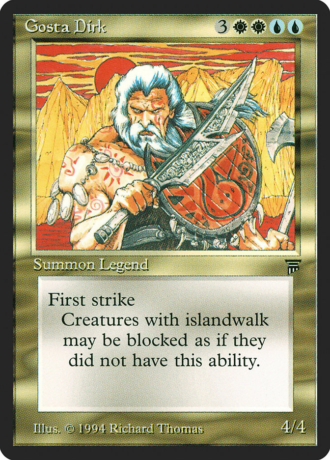 Gosta Dirk [Legends] (LEG 227)