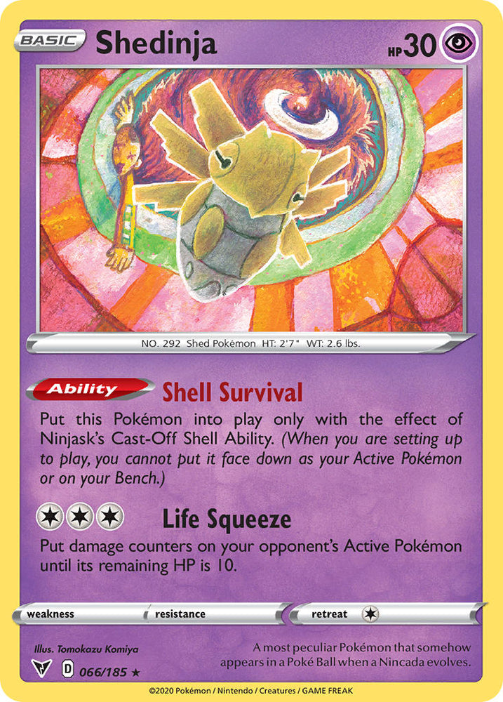 Shedinja (66) [Sword & Shield: Vivid Voltage]